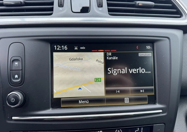 Renault Kadjar cena 54900 przebieg: 119000, rok produkcji 2016 z Lębork małe 742